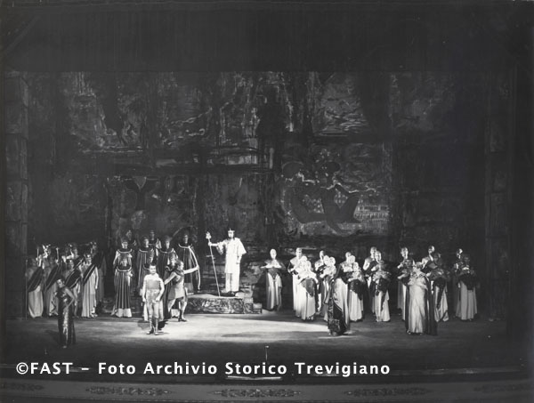 Venezia, rappresentazione dell'Aida al Teatro La Fenice